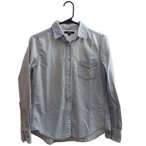 Uniqlo Blue Cotton Shirt Size S